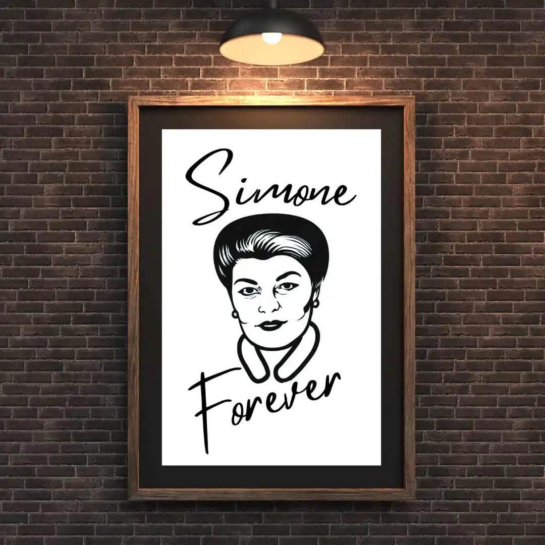 Affiche Classique en Papier Mat - Simone Forever - LES COLLEUSES