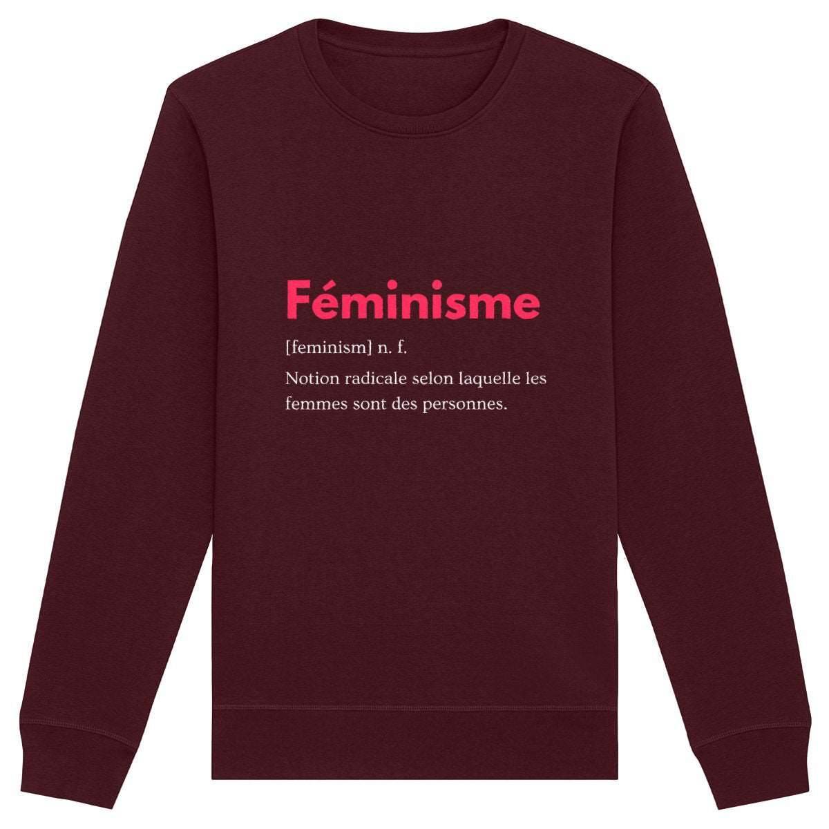 Sweat-Shirt Premium Féministe - Définition Féminisme - LES COLLEUSES