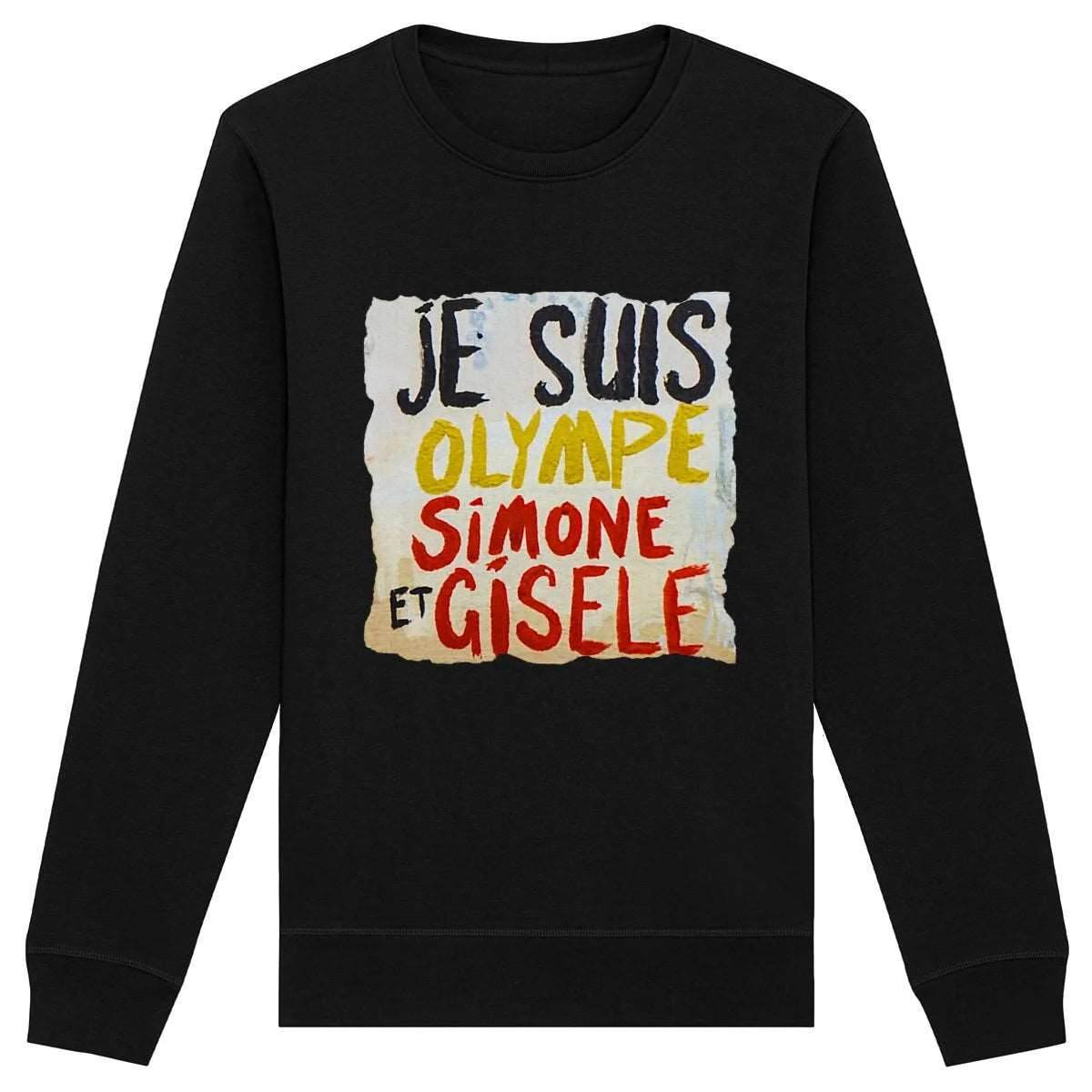 Sweat-Shirt Premium Féministe - Olympe, Simone et Gisele - LES COLLEUSES