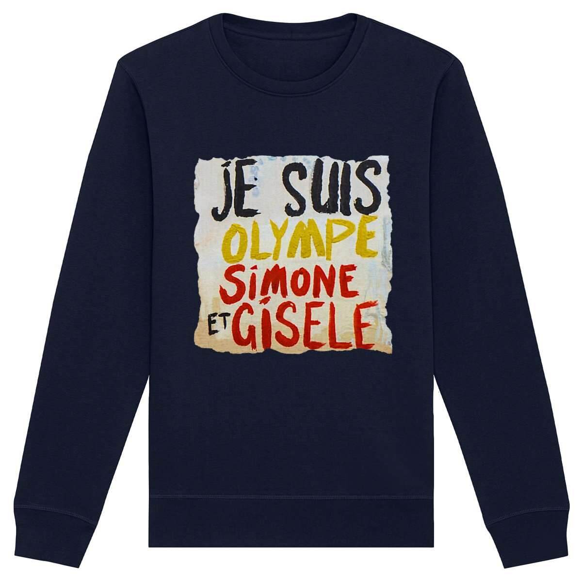 Sweat-Shirt Premium Féministe - Olympe, Simone et Gisele - LES COLLEUSES