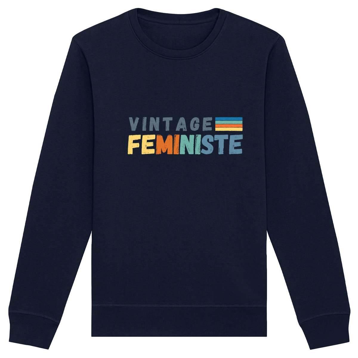Sweat-Shirt Premium Féministe - Vintage Feministe - LES COLLEUSES