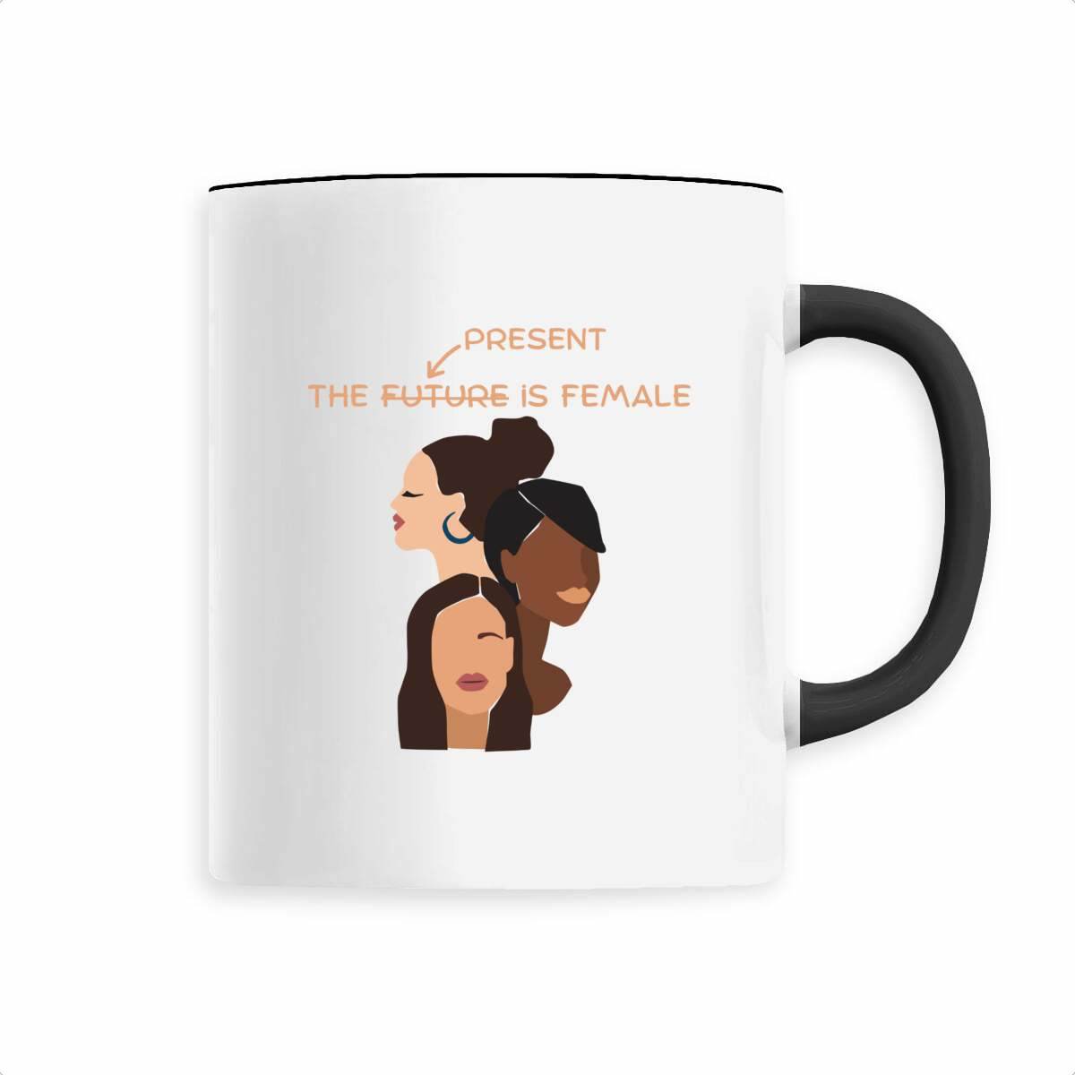 Mug Féministe - The Present Is Female - LES COLLEUSES