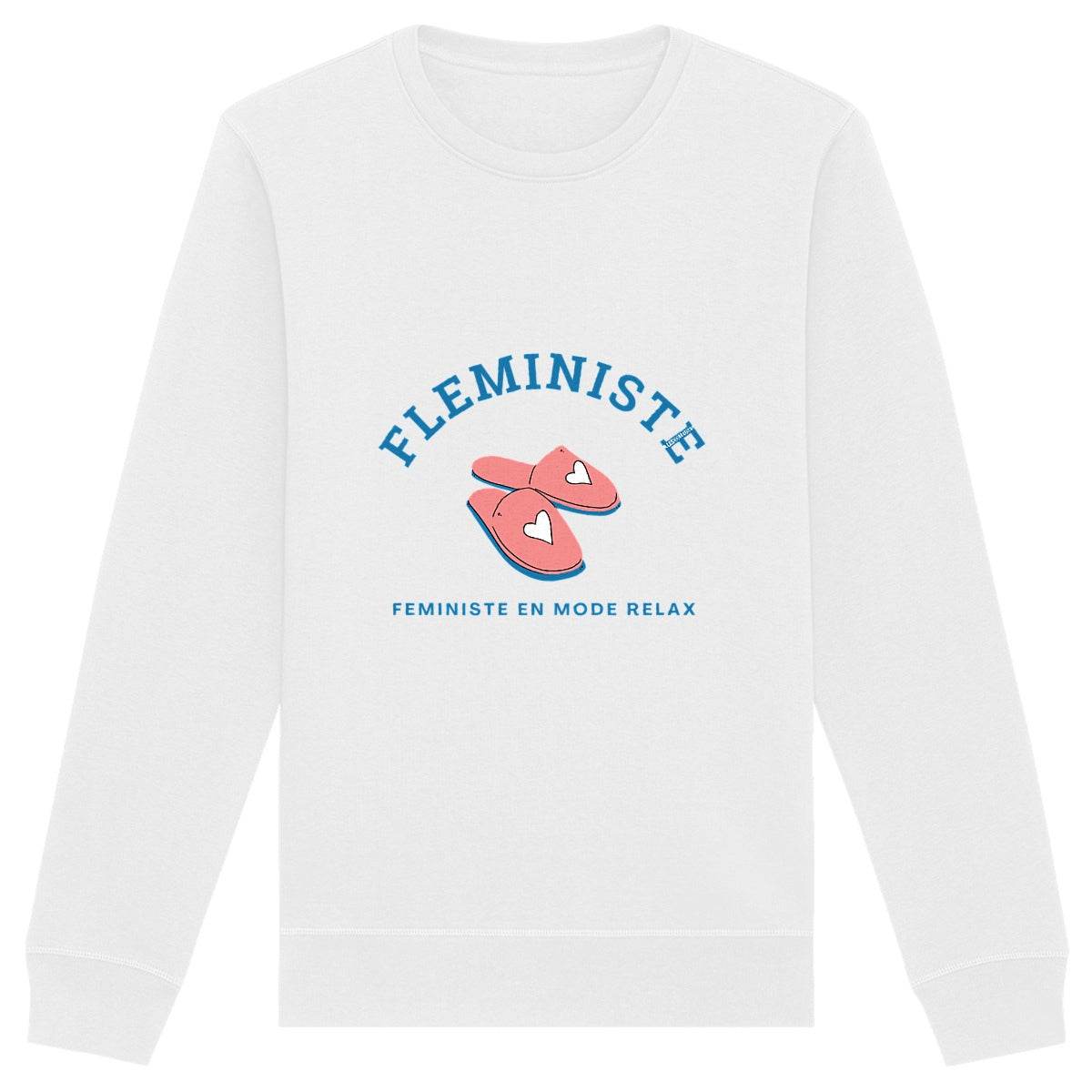 Sweat-Shirt Premium Féministe - Fleministe (version hiver) - LES COLLEUSES