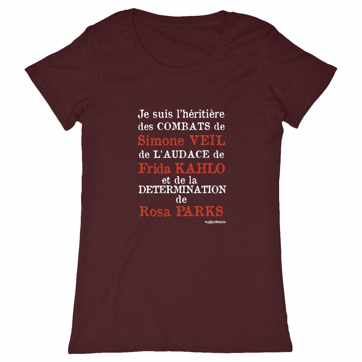 T-Shirt Féministe - Héritière - LES COLLEUSES