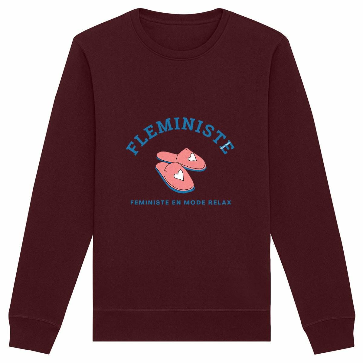 Sweat-Shirt Premium Féministe - Fleministe (version hiver) - LES COLLEUSES