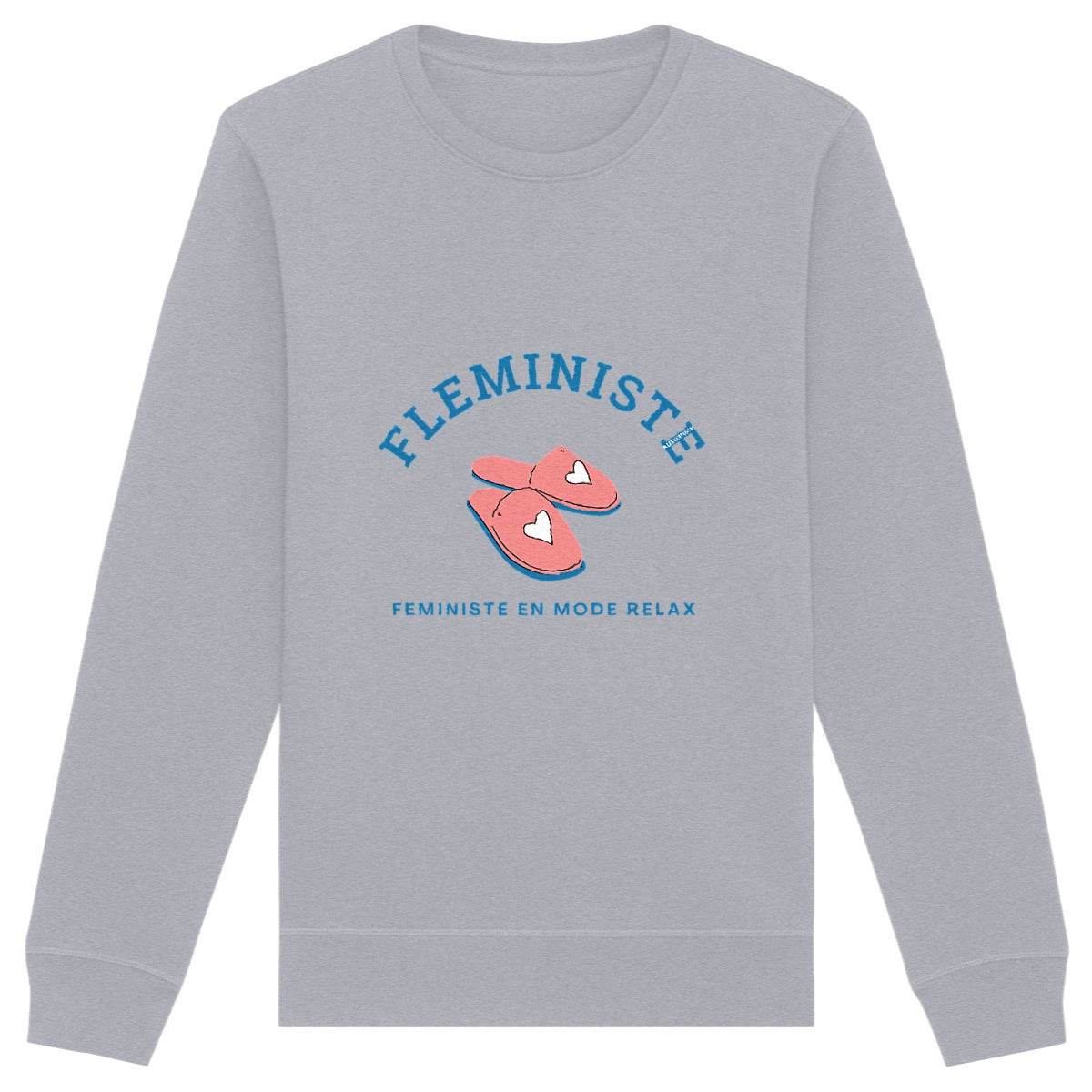 Sweat-Shirt Premium Féministe - Fleministe (version hiver) - LES COLLEUSES