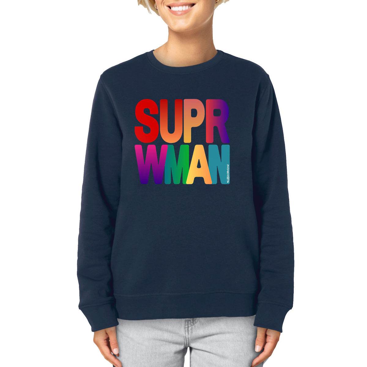 Sweat-Shirt Premium Féministe - SUPER WOMAN - LES COLLEUSES