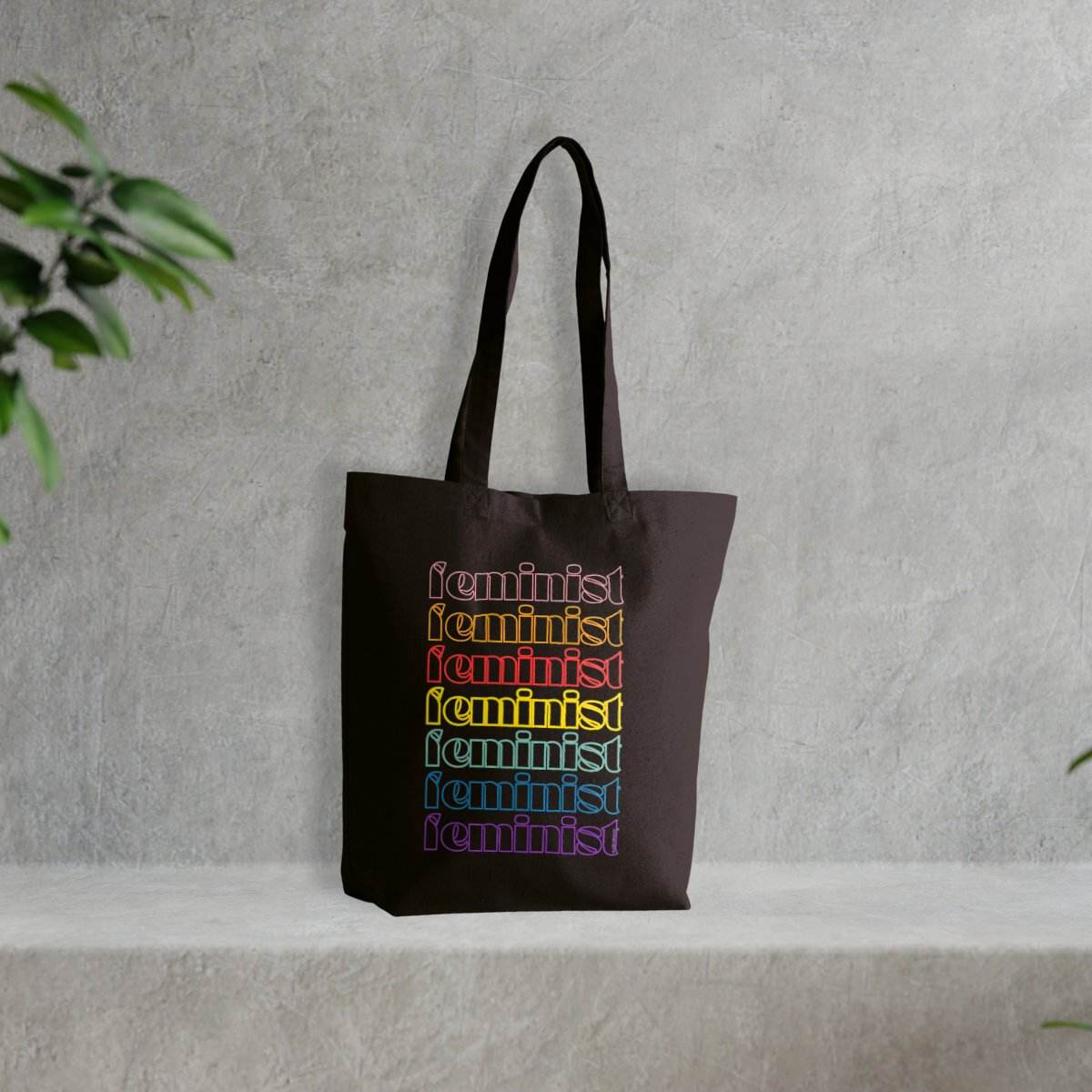 Tote bag Féministe - Feminist Multi Color - LES COLLEUSES