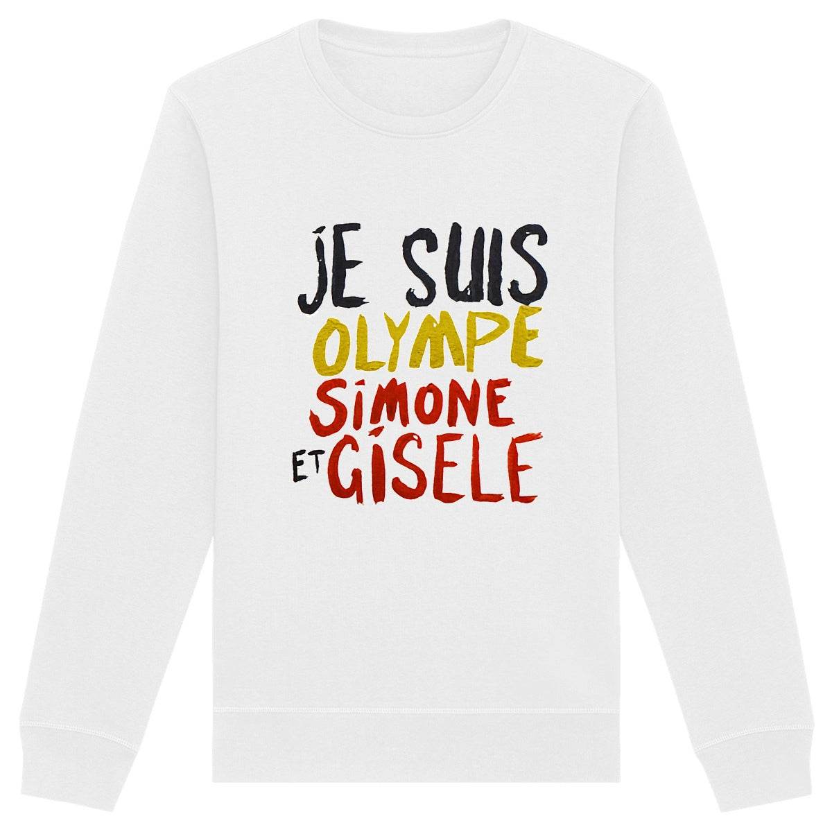 Sweat-Shirt Premium Féministe - Olympe, Simone et Gisele - LES COLLEUSES