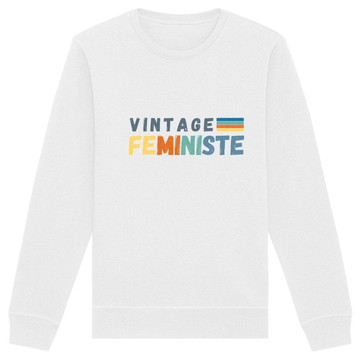 Sweat-Shirt Premium Féministe - Vintage Feministe - LES COLLEUSES