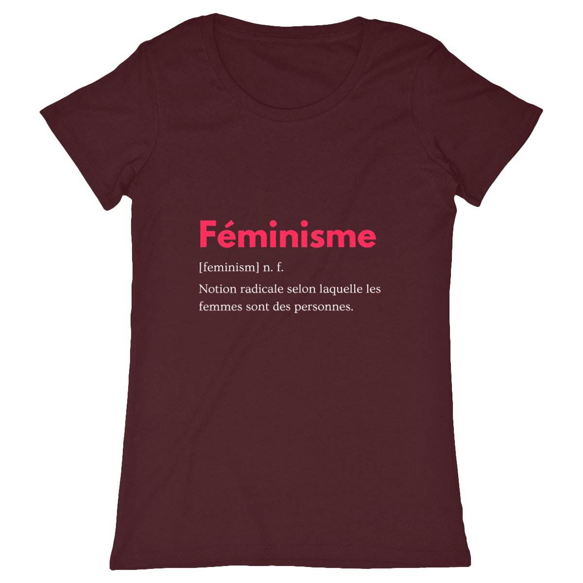 T-Shirt Féministe - Definition Féminisme - LES COLLEUSES