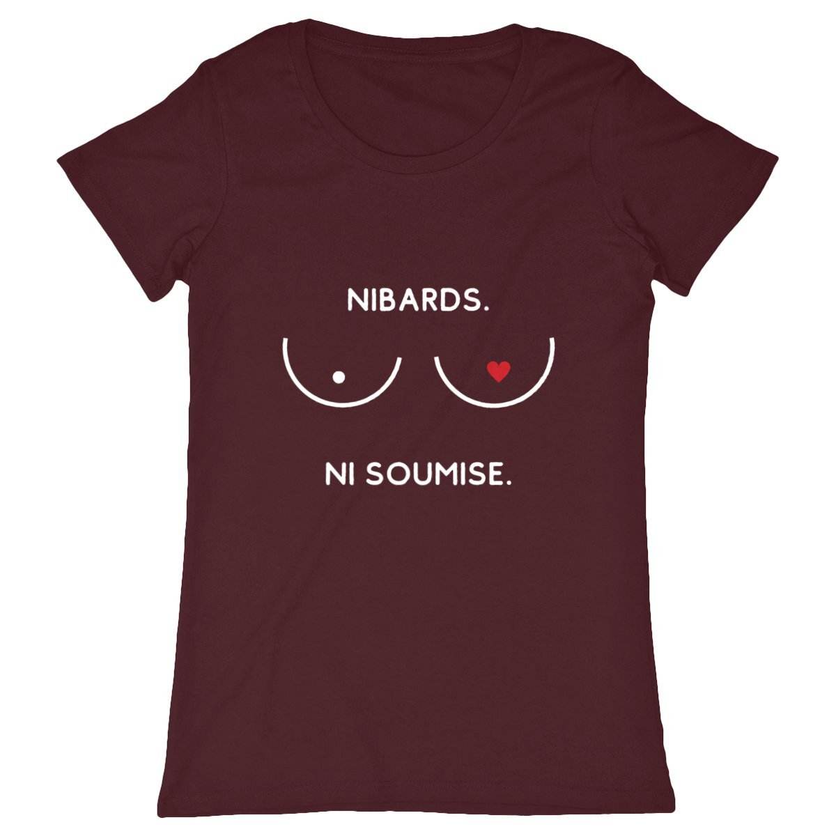 T-Shirt Féministe - Nibards Ni Soumise - LES COLLEUSES
