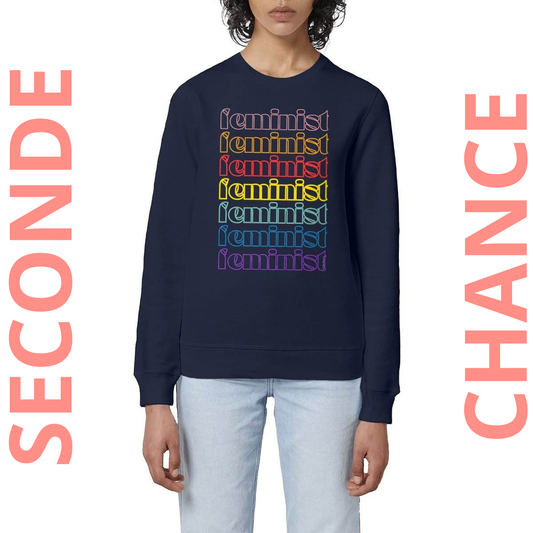 Sweat-Shirt Premium Féministe - Feminist Multi Color - Seconde Chance