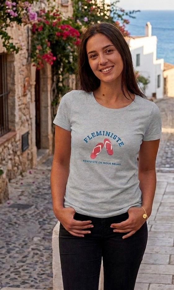 T-Shirt Féministe - Fleministe (version été)