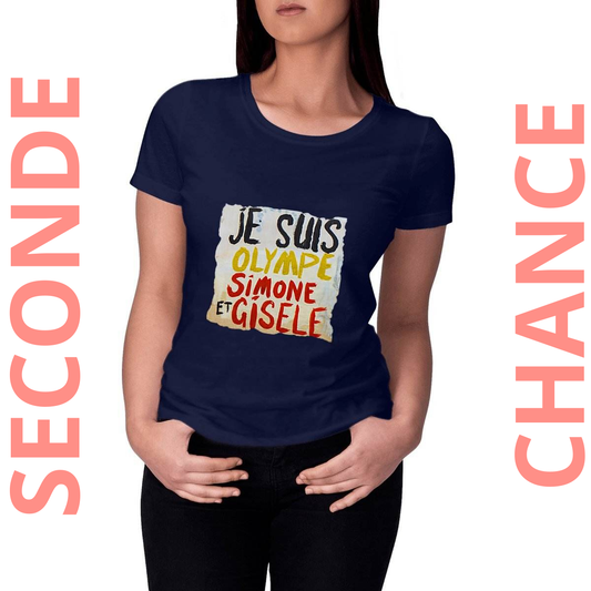 T-Shirt Féministe - Olympe, Simone et Gisele - Seconde Chance