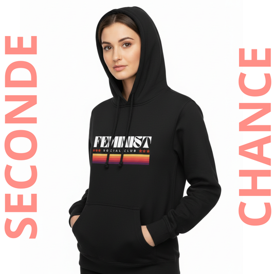 Sweat à capuche Féministe - Feminist Social Club - Seconde Chance