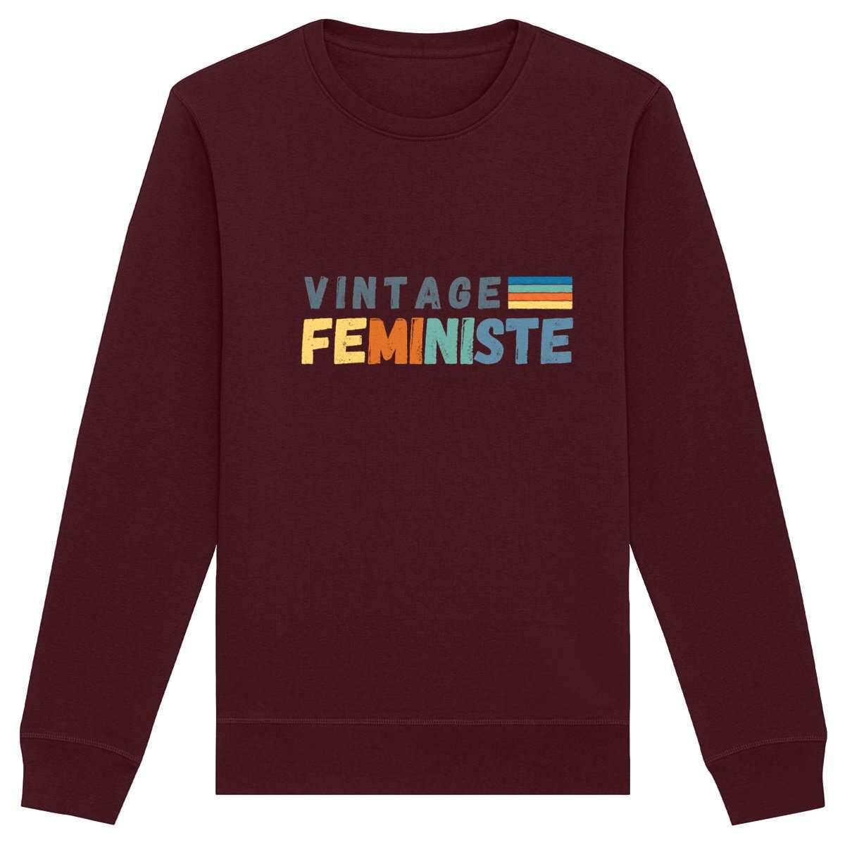Sweat-Shirt Premium Féministe - Vintage Feministe - LES COLLEUSES
