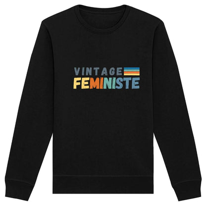 Sweat-Shirt Premium Féministe - Vintage Feministe - LES COLLEUSES