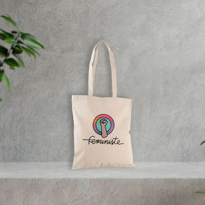 Tote bag Féministe - Féministe Symbol - LES COLLEUSES