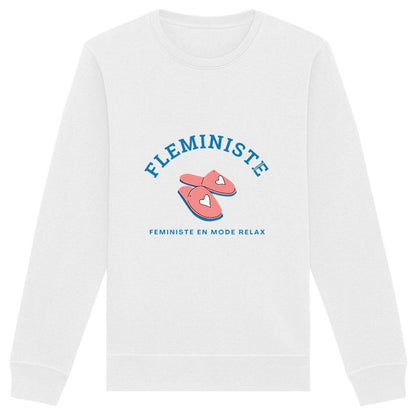 Sweat-Shirt Premium Féministe - Fleministe (version hiver) - LES COLLEUSES