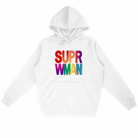Sweat à capuche Féministe - SUPER WOMAN