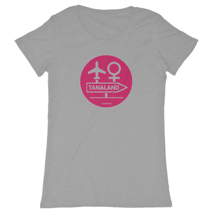 T-Shirt Col Rond - TANALAND - face_gris