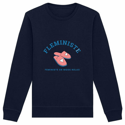 Sweat-Shirt Premium Féministe - Fleministe (version hiver) - LES COLLEUSES