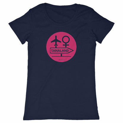 T-Shirt Col Rond - TANALAND - face_marine