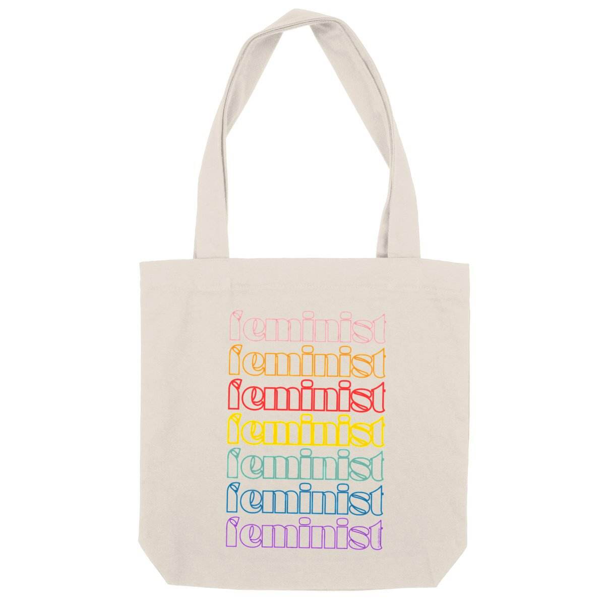 Tote bag Féministe - Feminist Multi Color - LES COLLEUSES