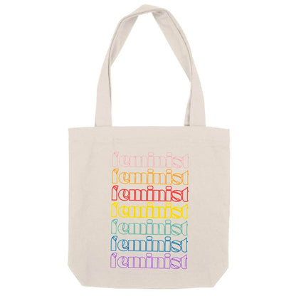 Tote bag Féministe - Feminist Multi Color - LES COLLEUSES