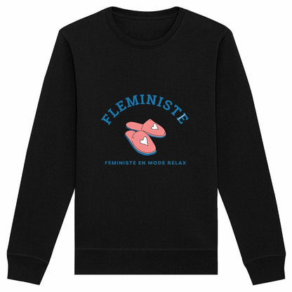 Sweat-Shirt Premium Féministe - Fleministe (version hiver) - LES COLLEUSES