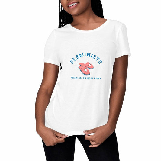 T-Shirt Féministe - Fleministe (version hiver) - LES COLLEUSES