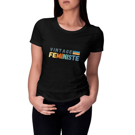 T-Shirt Féministe - Vintage Féministe LES COLLEUSES féministe
